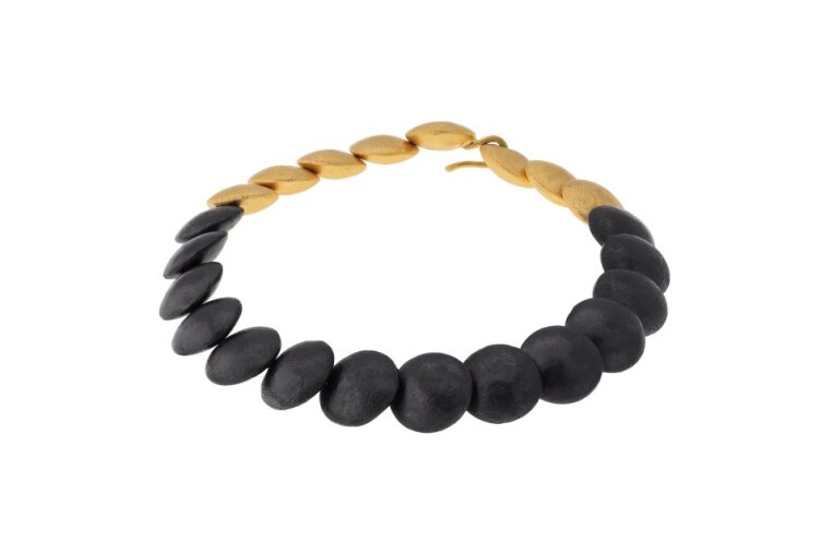 Pebbles Bracelet, Oxi/ YGP
