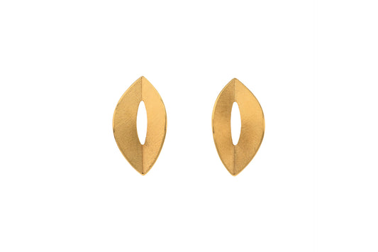 Bazylia Stud Earrings, YGP