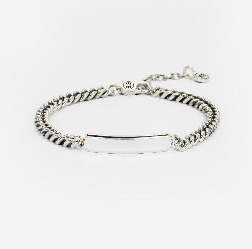 Essential Bar Silver Bracelet