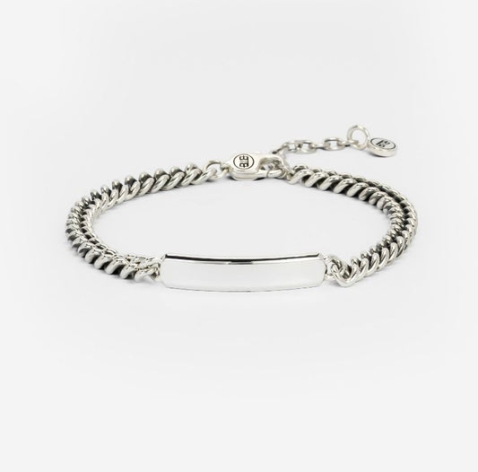 Essential Bar Silver Bracelet