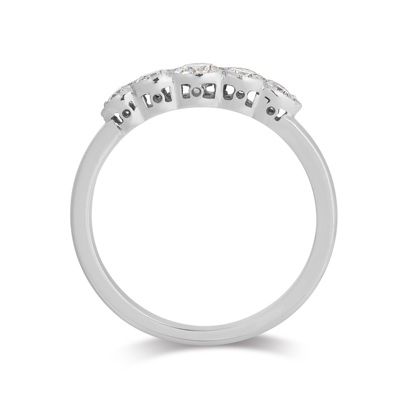 Rubover Set 1/2 Eternity Ring