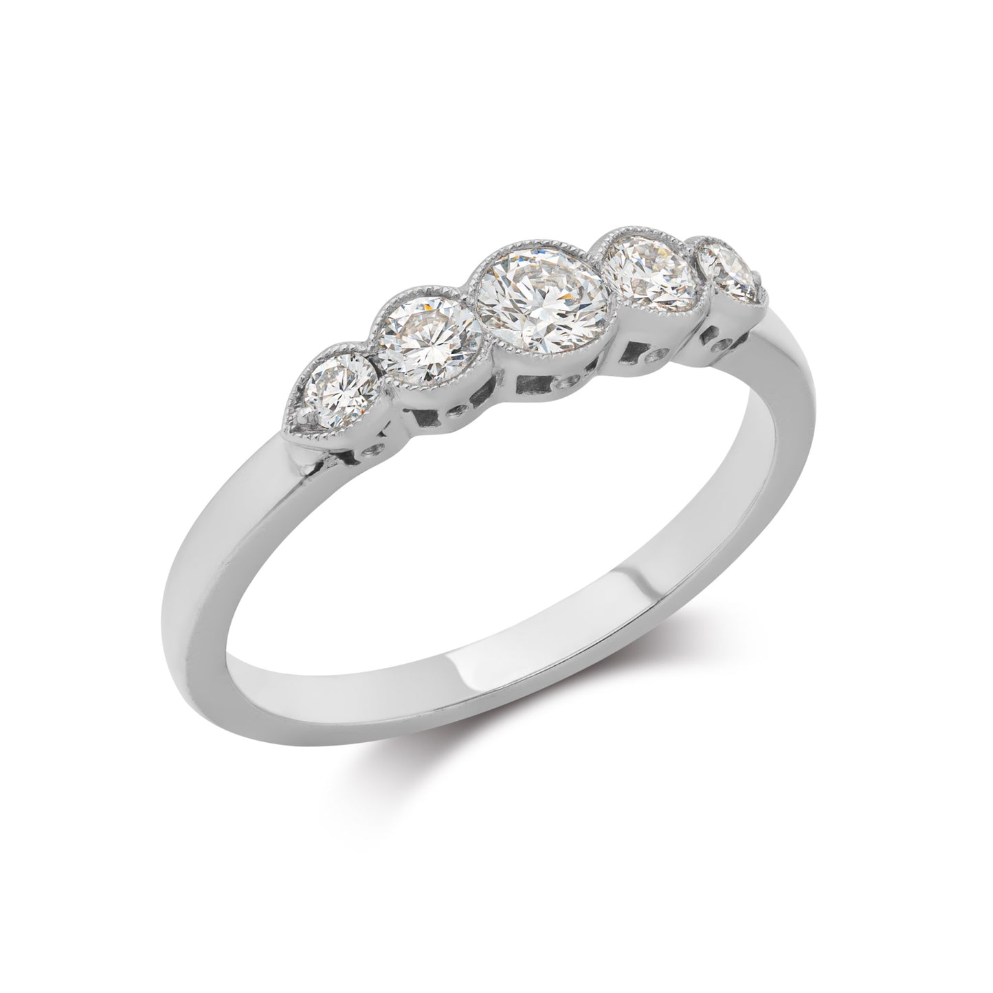 Rubover Set 1/2 Eternity Ring