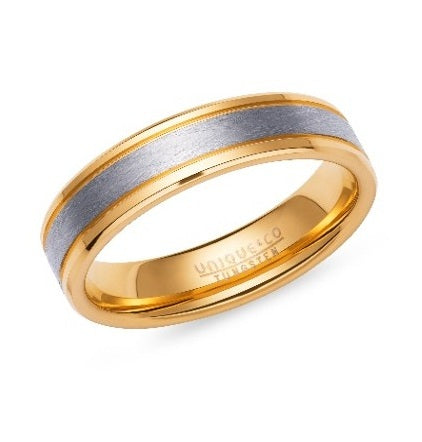 Tungsten and Gold IP Ring