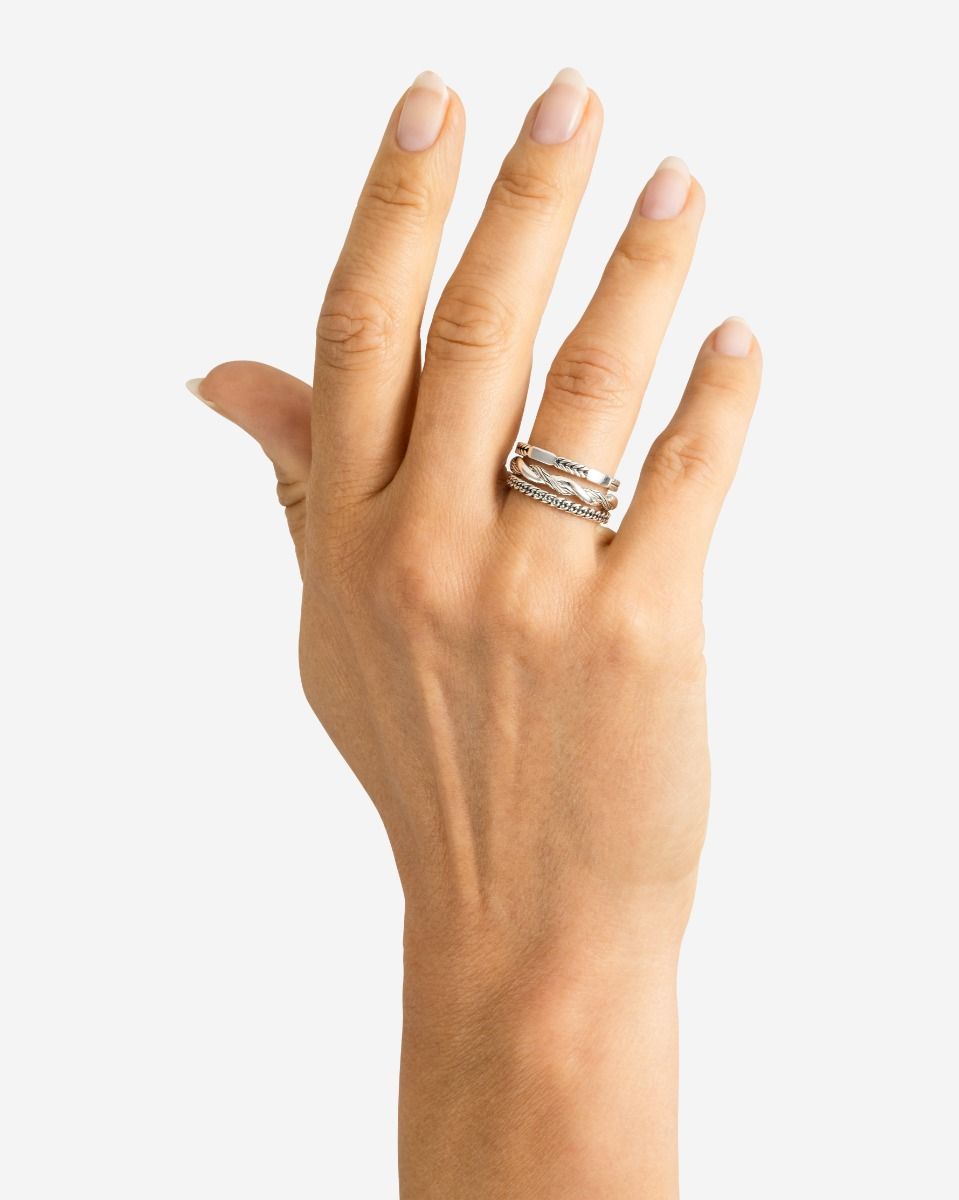 Katja Twist Silver Ring