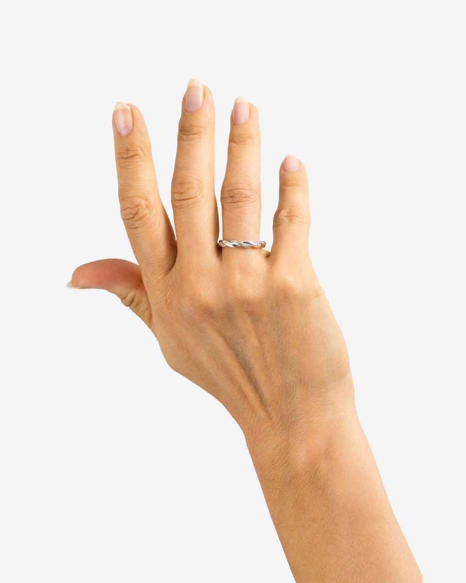 Katja Twist Silver Ring
