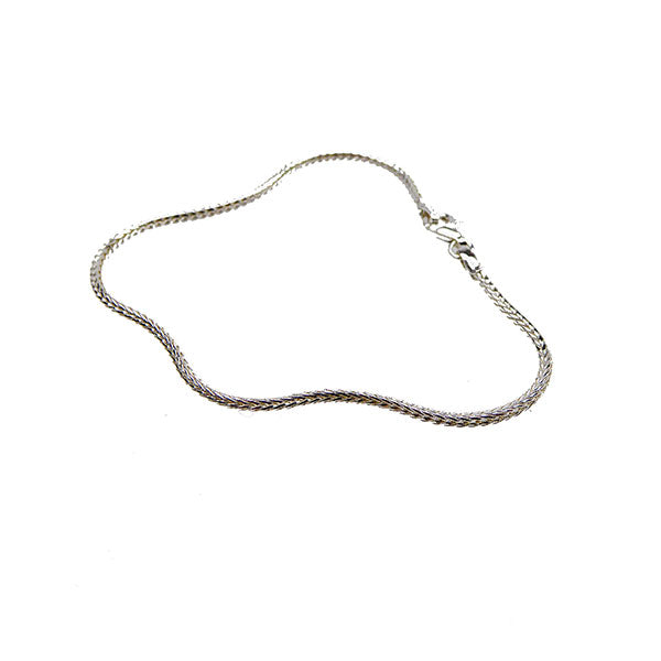 Silver 1.8mm Foxtail Chain