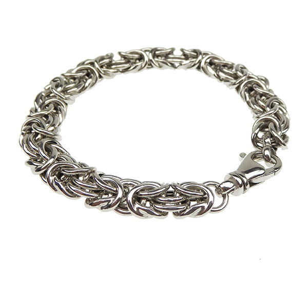 Byzantine Heavy Bracelet, Silver