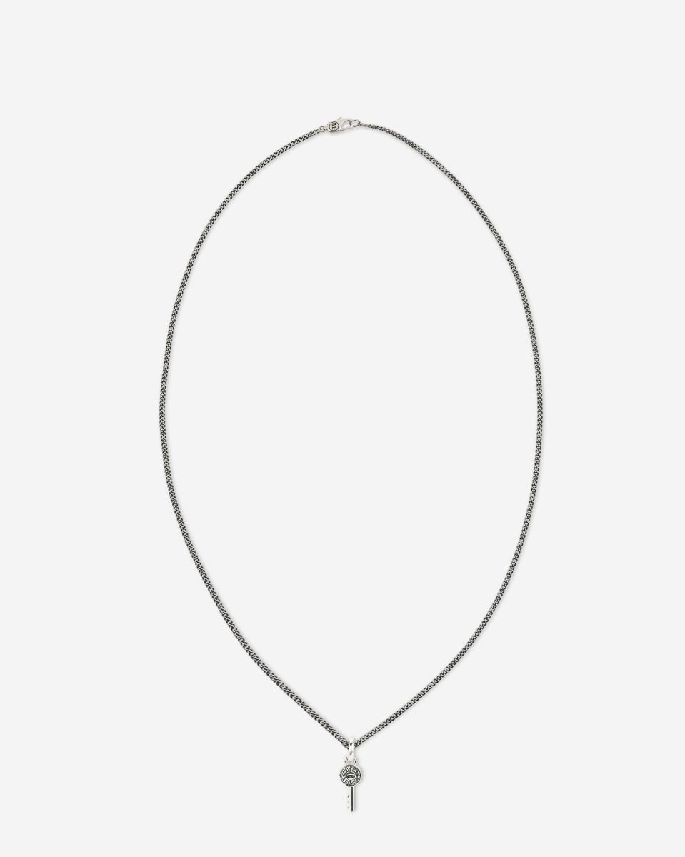 Essential Key Silver Necklace