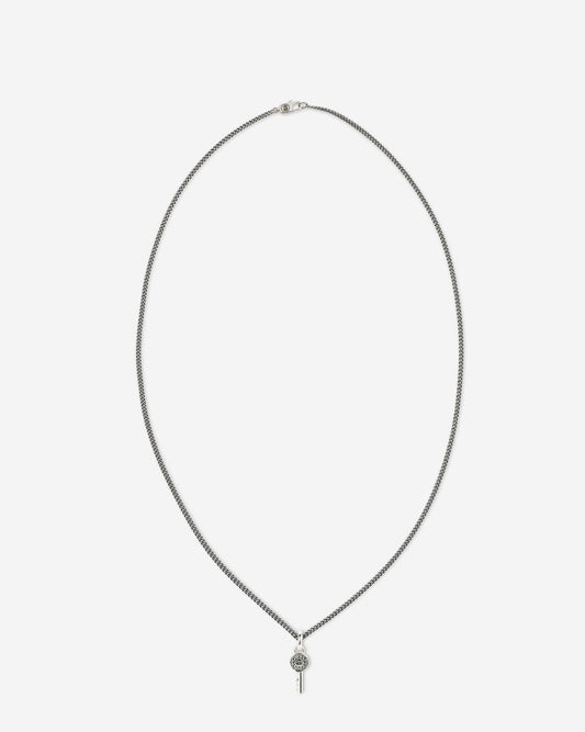 Essential Key Silver Necklace