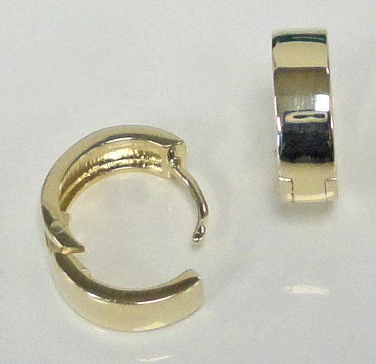 9ct 13mm Gold Hoops