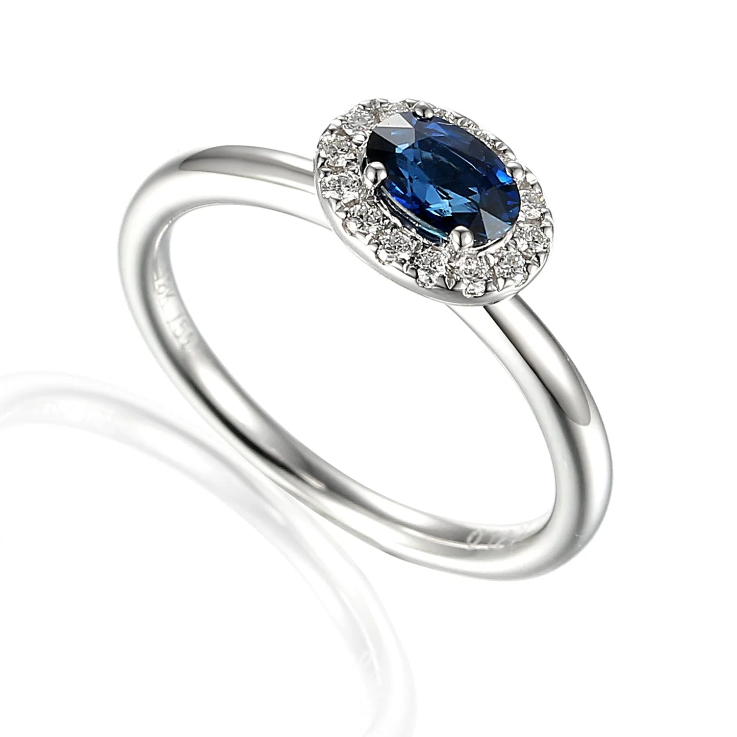 Sapphire And Diamond Ring