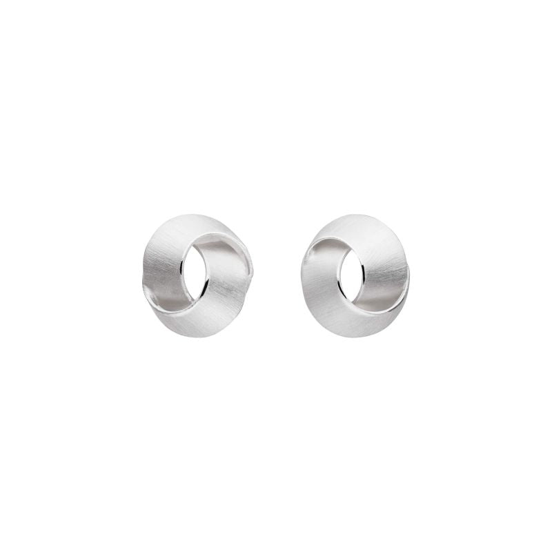 Silver Knot Studs