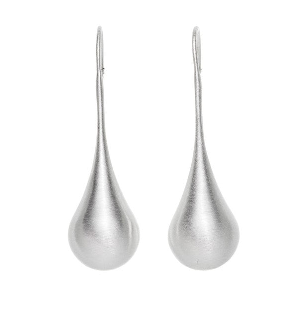 Silver Pendulum Drop Earrings