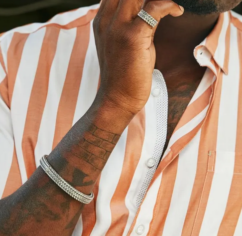 Julius Silver Cuff Bracelet