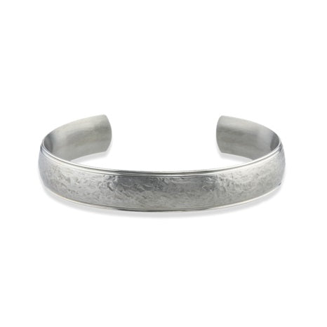 Titanium 12mm Sandstone Torc Bangle