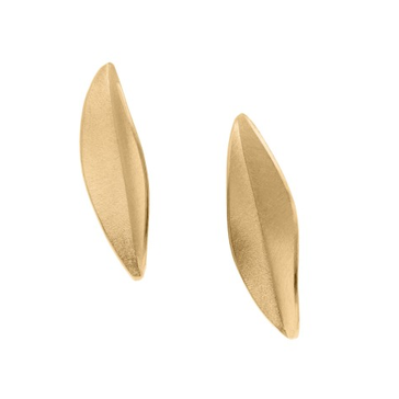 Leaves Single Stud Earring YGP