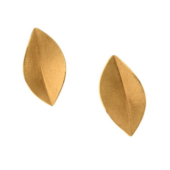 Bazylia Stud Earrings, YGP