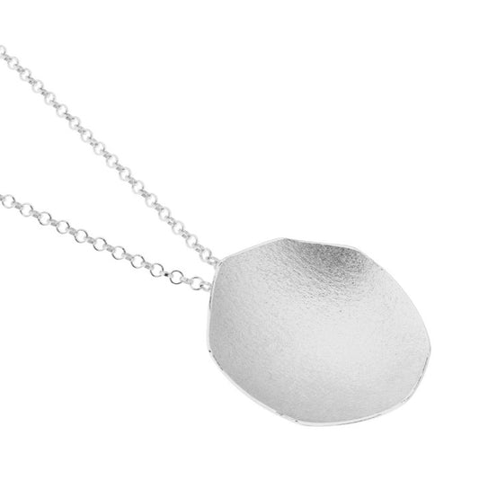 Silver Floral Necklace