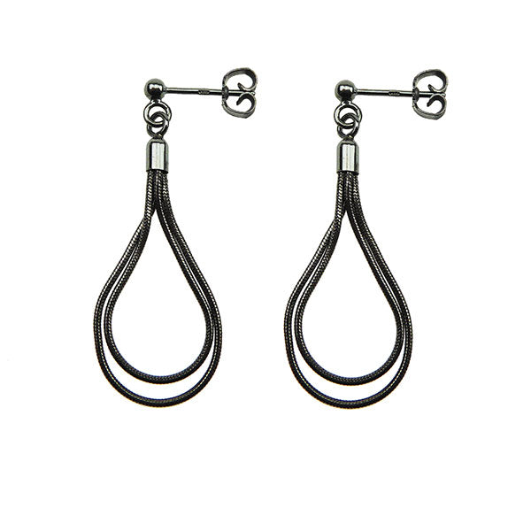 Double Oval Earrings, Oxi