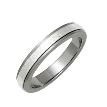 Titanium and Precious Metal Ring