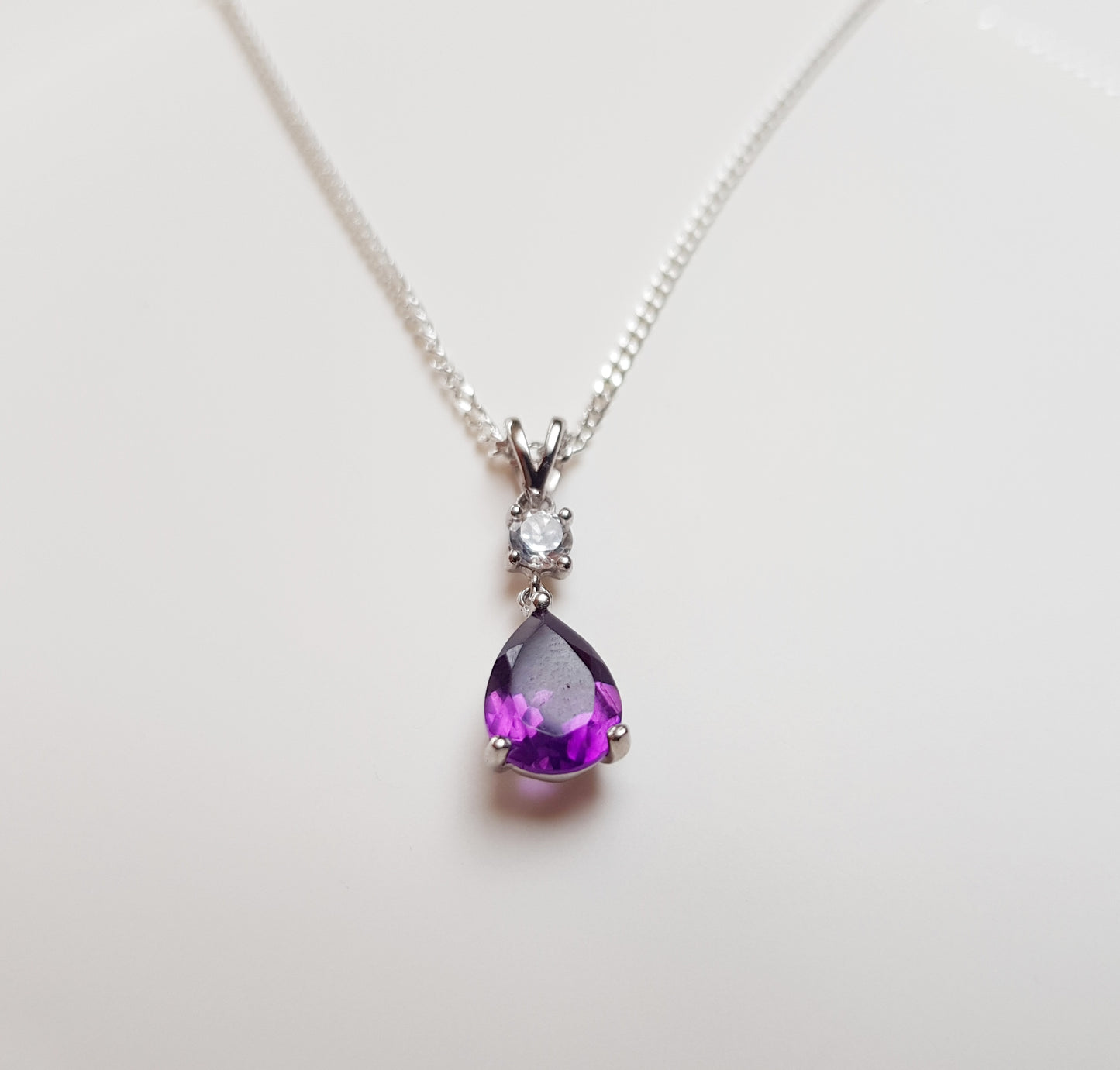 Silver Amethsyt Pendant