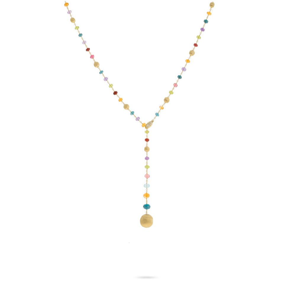 Africa Gemme Lariat Necklace by Marco Bicego