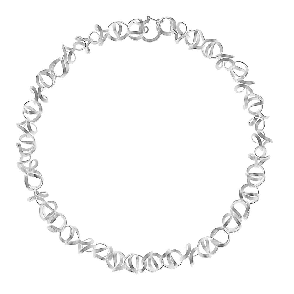 Silver Open Link Bracelet