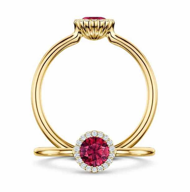 Cannele Ruby Ring