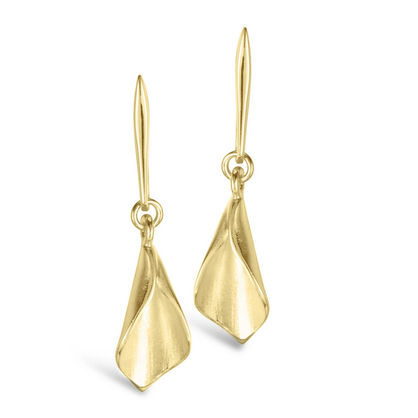 Calla Lily Small Drop Earrings
