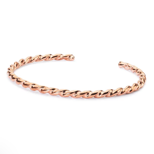 Copper Twisted Bangle