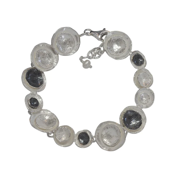 Silver Circles Bracelet