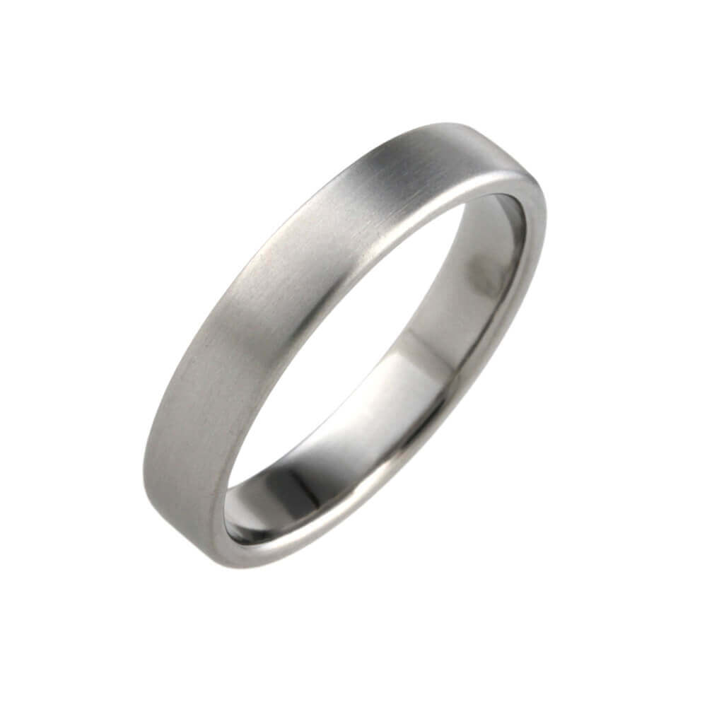 Titanium Comfort Ring