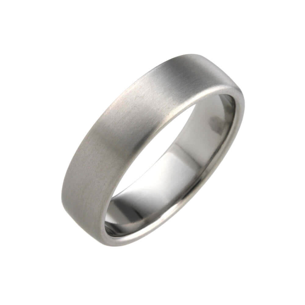 Titanium Comfort Ring