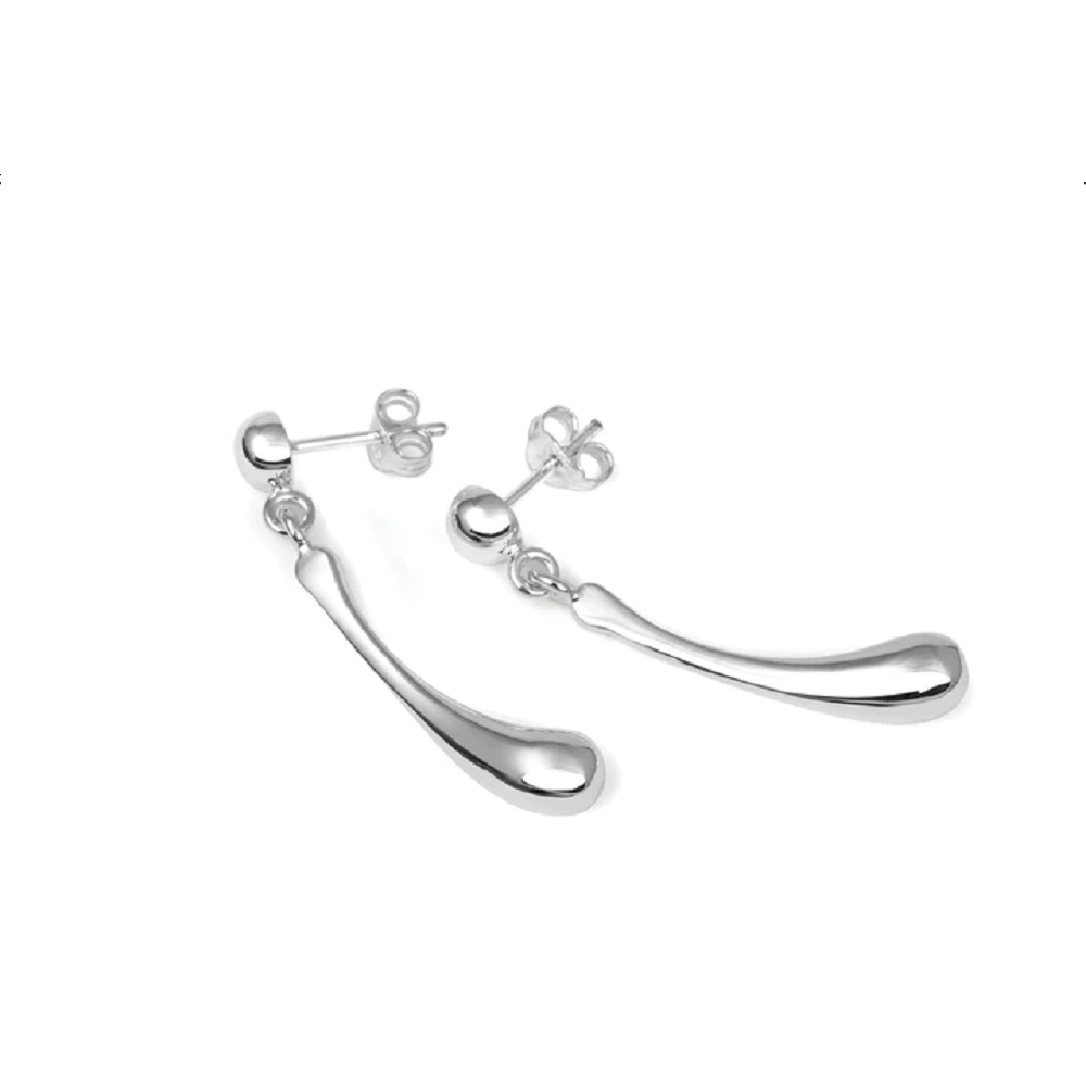 Silver Drop Earrings