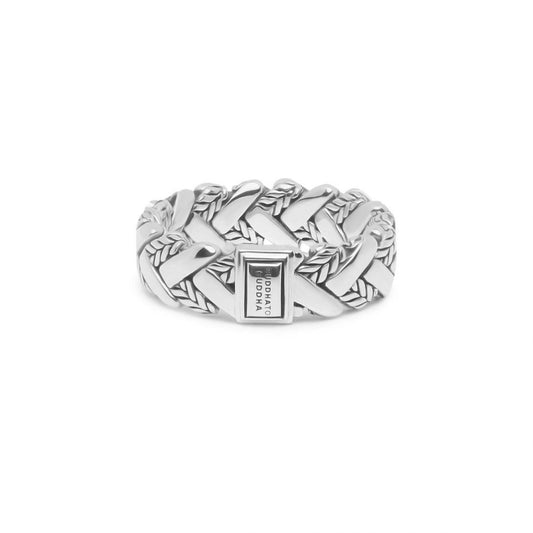 George Texture Silver Ring