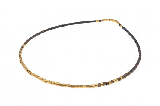 Cubes Necklace, Oxi/ YGP