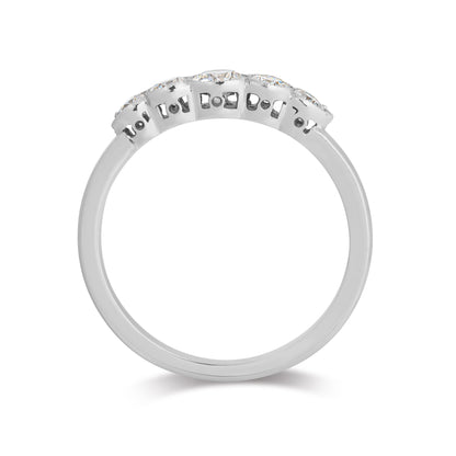 Rubover Set 1/2 Eternity Ring
