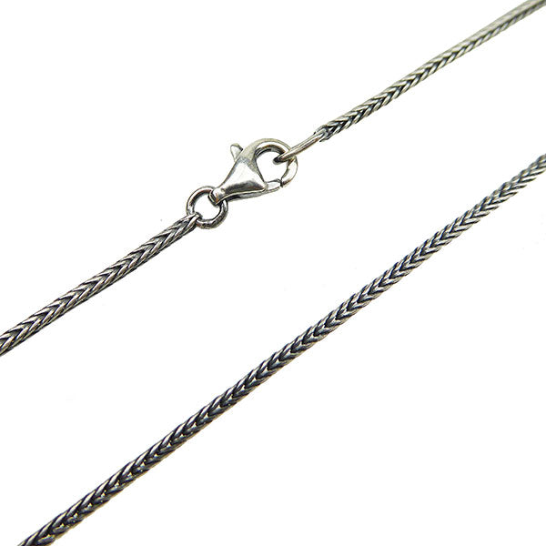 Silver 1.3mm Foxtail Chain