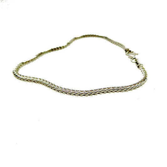Silver 2.1mm Foxtail Chain