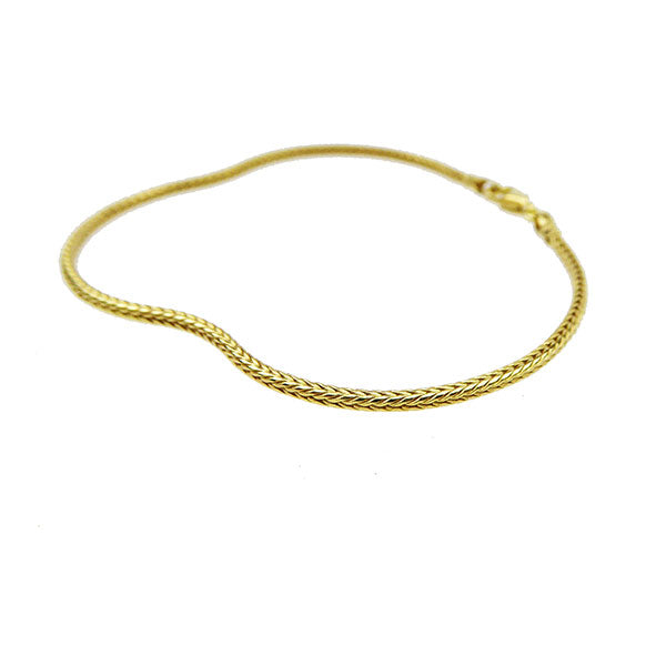Silver 2.1mm Foxtail Chain