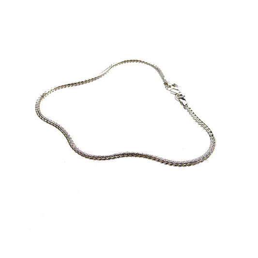 Silver 1.8mm Foxtail Chain