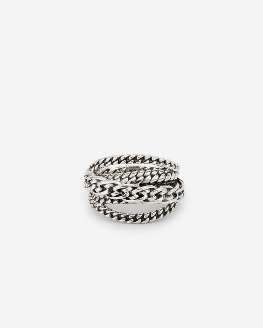 Nathalie Silver Multi Ring