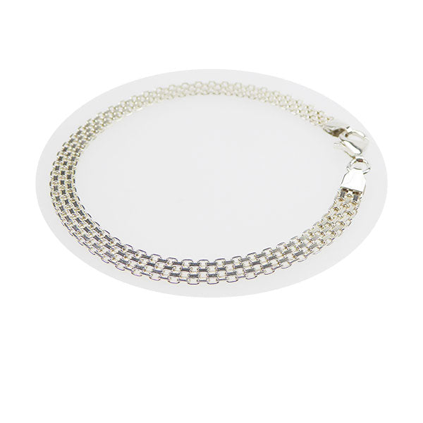 Link Necklace, Silver