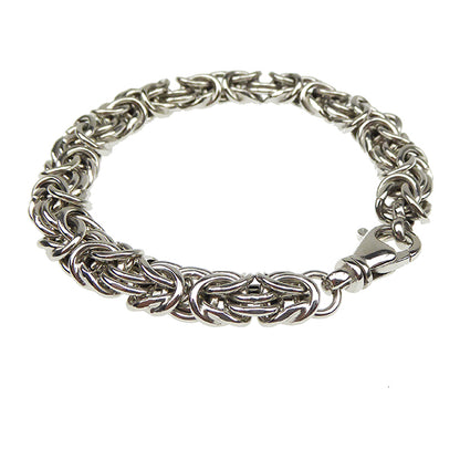 Byzantine Heavy Bracelet, Silver