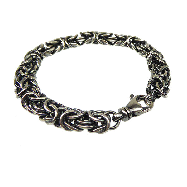 Byzantine Heavy Bracelet, Silver