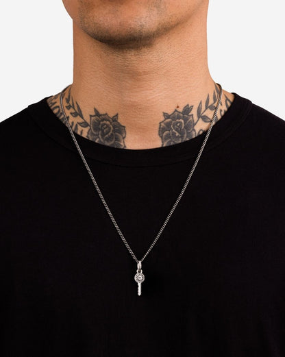 Essential Key Silver Necklace