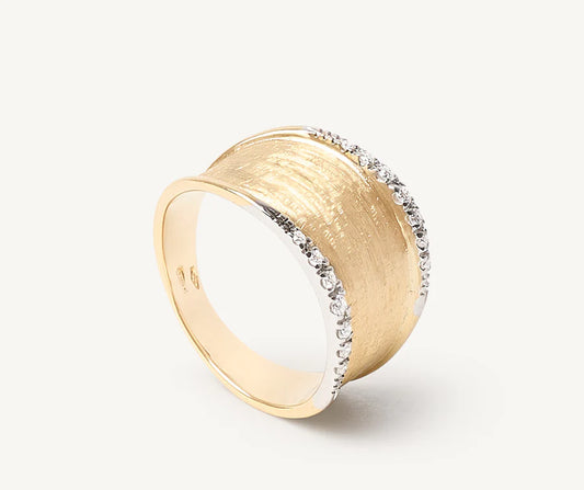 1 IN STOCK, IN-STORE ONLY - Lunaria Diamond Ring by Marco Bicego