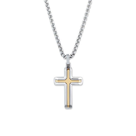 Steel Cross Pendant