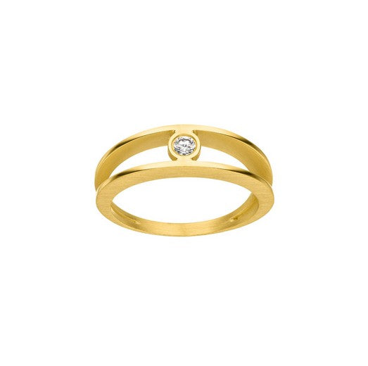 14ct Gold Two Strand Ring
