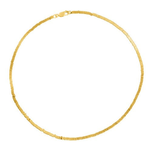 Gold Finish Squares Bracelet